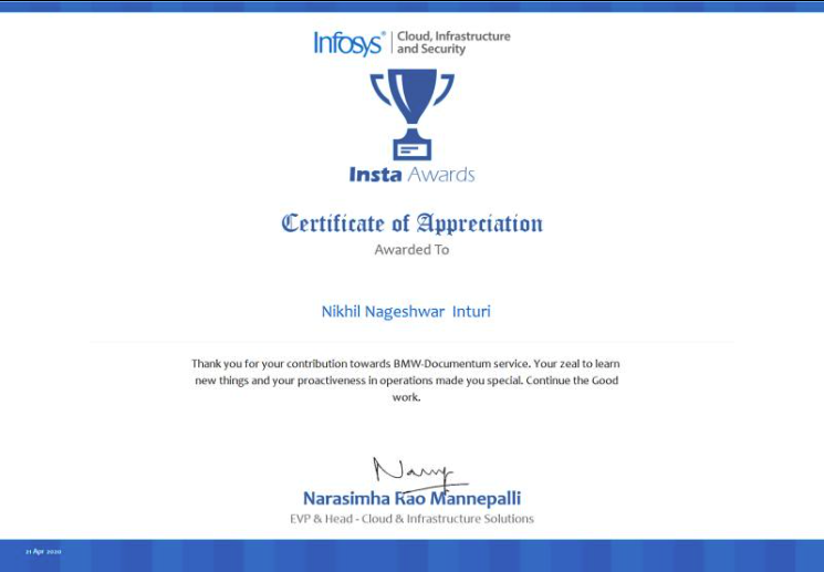 Insta Award