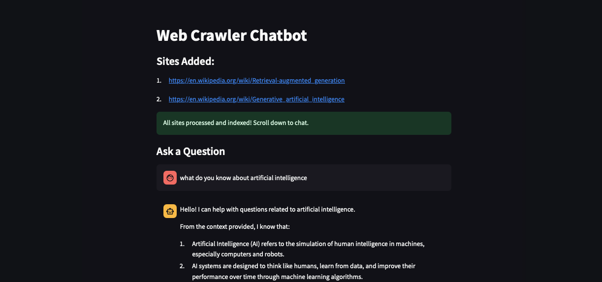 Screenshot of Project Two